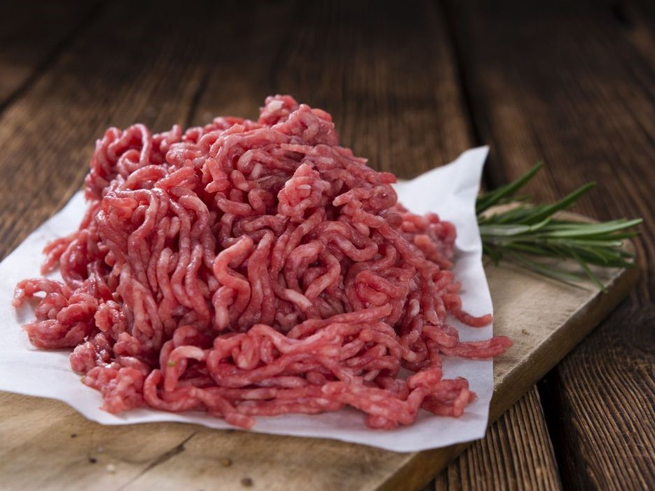 Haché pur bœuf 11,77 €/Kg  (par 500 gr)